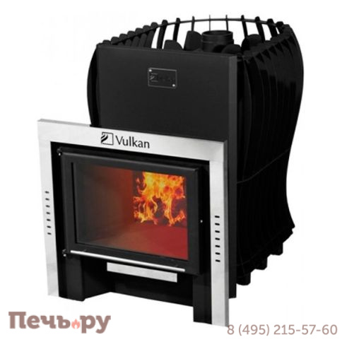 Банная печь Вулкан Этна 26 Премиум Панорама фото
