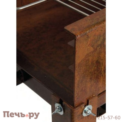 Барбекю Clementi Flipper corten фото 2