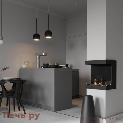 Биокамин фронтальный SteelHeat Long 700 фото 6