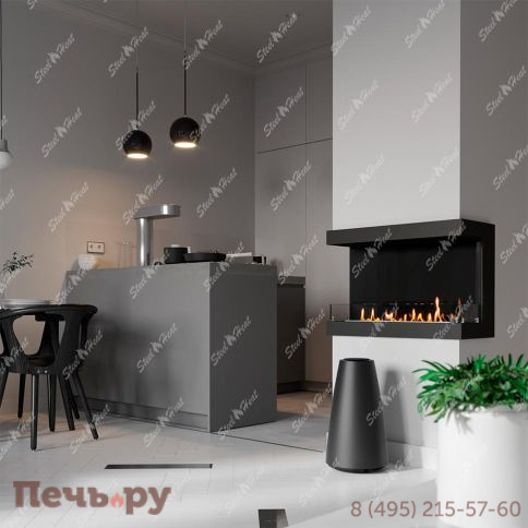 Биокамин фронтальный SteelHeat One 900 фото 7