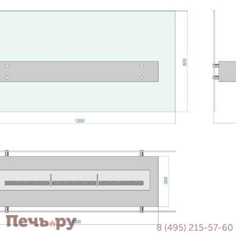 Биокамин напольный Lux Fire Консул 1 -1200 фото 12