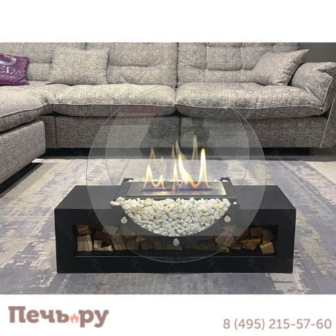 Биокамин напольный Lux Fire Рональдо фото 2