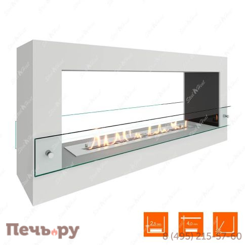 Биокамин напольный SteelHeat  Frame One 1000 фото 4