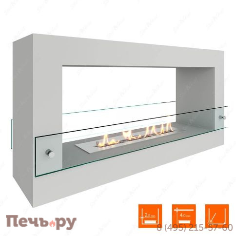 Биокамин напольный SteelHeat  Frame One 900 фото 3