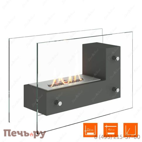 Биокамин напольный SteelHeat  Tetrise 500 фото 3