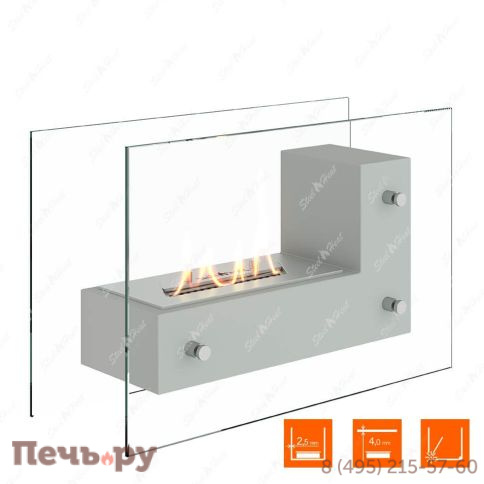 Биокамин напольный SteelHeat  Tetrise 500 фото