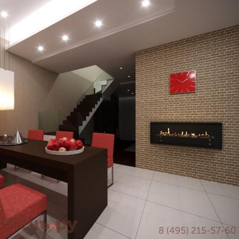 Биокамин настенный Lux Fire Премьера 800 фото 3