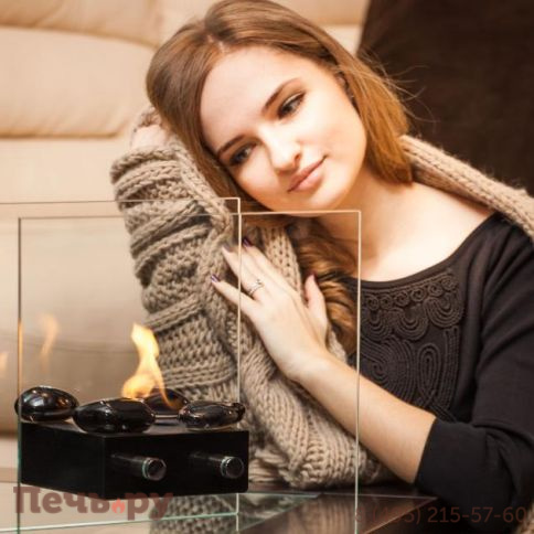 Биокамин настольный Lux Fire Лондон M фото 4