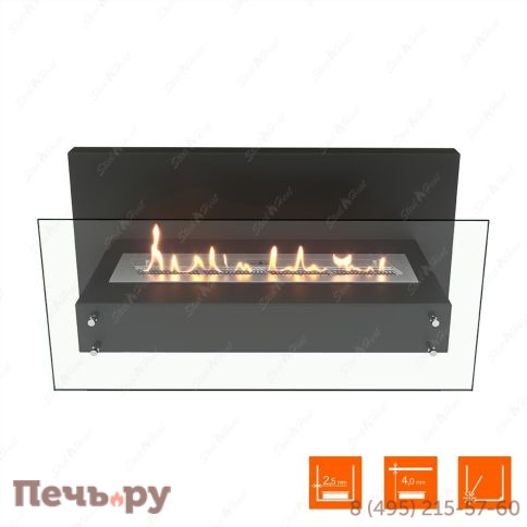 Биокамин навесной SteelHeat Linkor 1000 фото 3