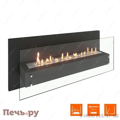 Биокамин навесной SteelHeat Linkor 1200 фото