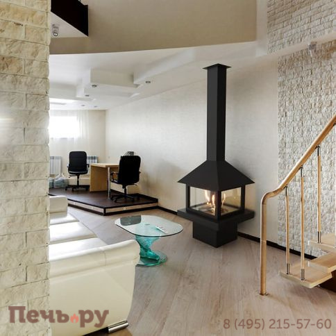 Биокамин островной Good Fire Куб 850 фото 3