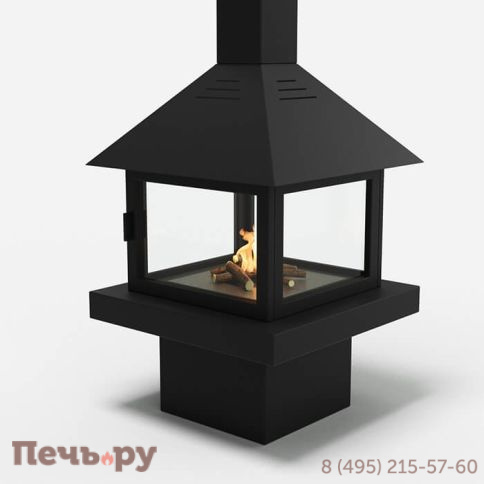 Биокамин островной Good Fire Куб 850 фото 5