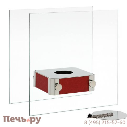 Биокамин Silver Smith Mini 3 Premium Red фото 4