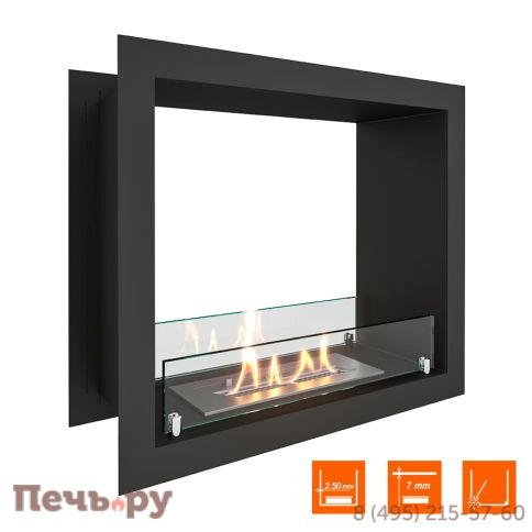 Биокамин сквозной SteelHeat Leader 500 фото 2