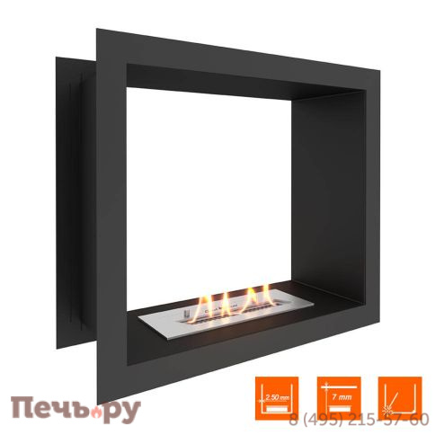 Биокамин сквозной SteelHeat Leader 500 фото