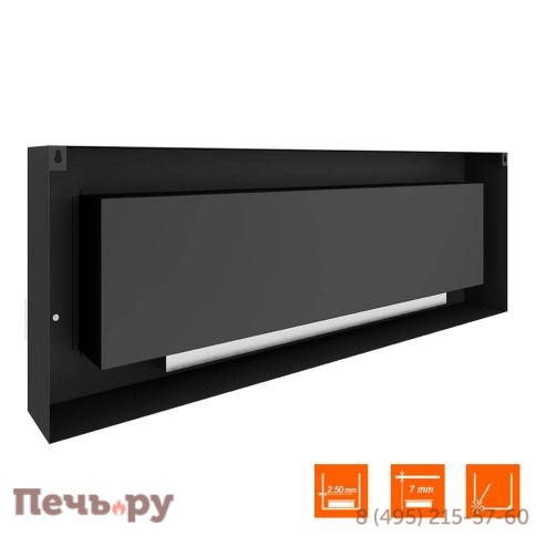 Биокамин SteelHeat Wall Long 1500 фото 13