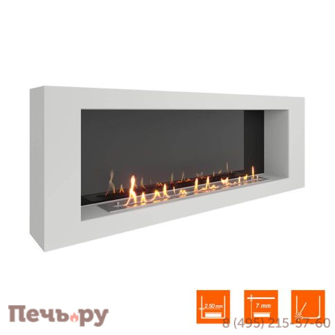 Биокамин SteelHeat Wall Long 1500 фото 3