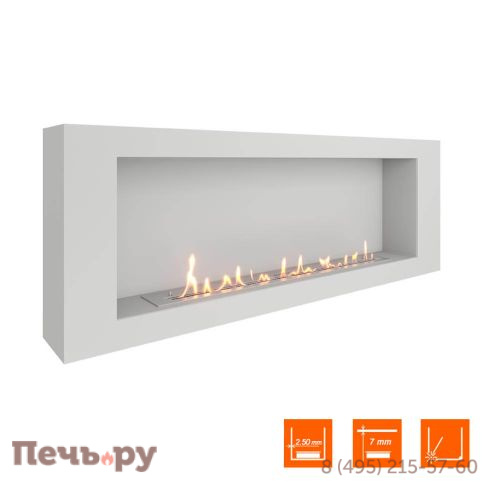 Биокамин SteelHeat Wall Long 1500 фото