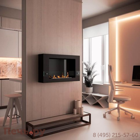 Биокамин SteelHeat Wall One 800 фото 11