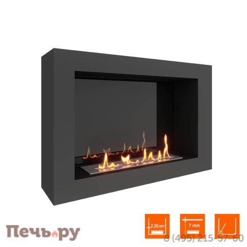 Биокамин SteelHeat Wall One 800 фото 3
