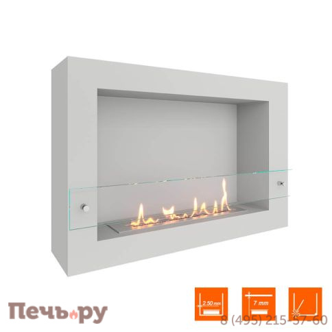 Биокамин SteelHeat Wall One 800 фото 6