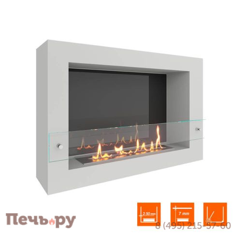 Биокамин SteelHeat Wall One 800 фото 8