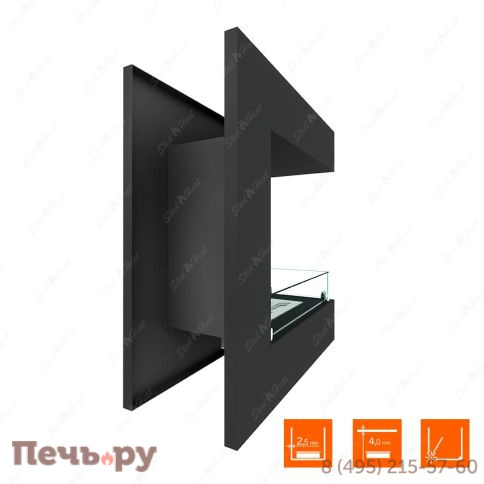 Биокамин торцевой SteelHeat Grand 600 фото 10