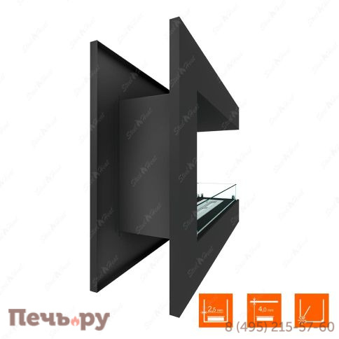 Биокамин торцевой SteelHeat Grand 900 фото 10
