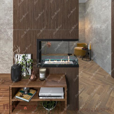 Биокамин торцевой SteelHeat Leader 700 фото 6