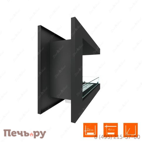 Биокамин торцевой SteelHeat Long 900 фото 9