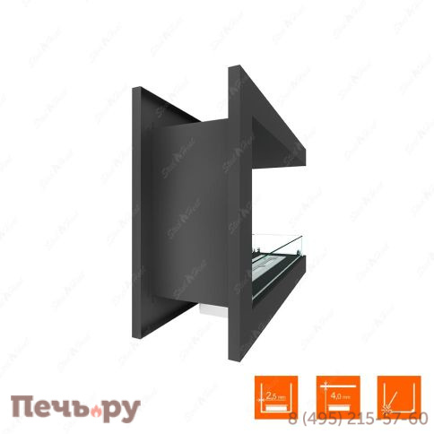 Биокамин торцевой SteelHeat One 900 фото 10