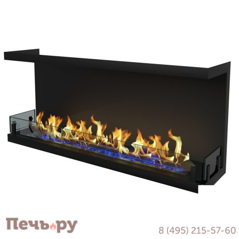 Биокамин торцевой ZeFire Standart 1300 фото