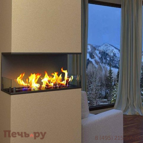 Биокамин торцевой ZeFire Standart 500 со стемалитом фото 4