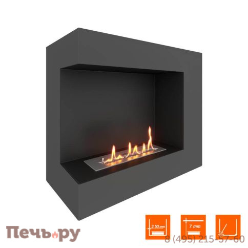 Биокамин угловой SteelHeat Grand 700 фото 2