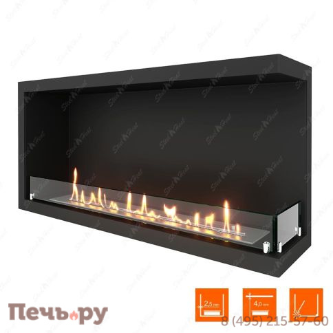 Биокамин угловой SteelHeat Leader 1000 фото 4