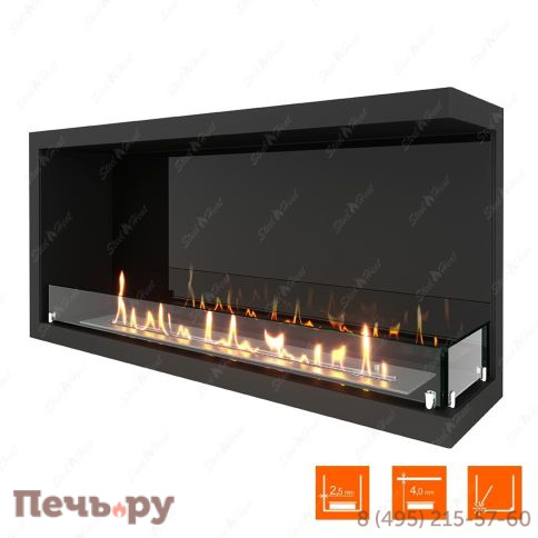 Биокамин угловой SteelHeat Leader 1000 фото 5