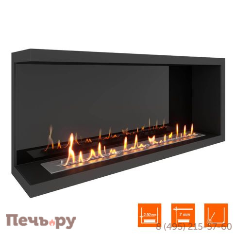 Биокамин угловой SteelHeat Leader 1000 фото 7