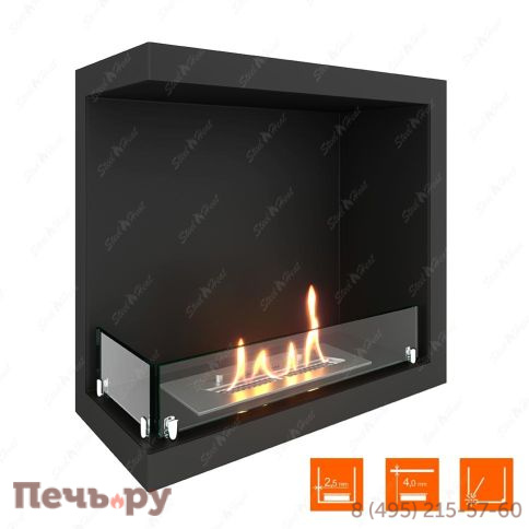 Биокамин угловой SteelHeat Leader 500 фото 3