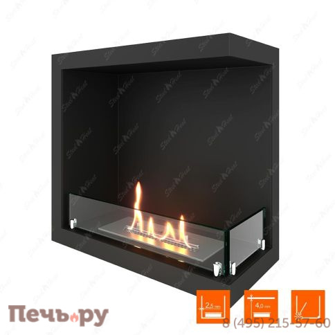 Биокамин угловой SteelHeat Leader 500 фото 4