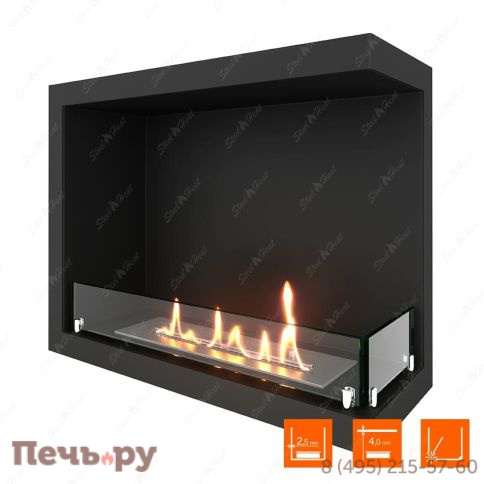 Биокамин угловой SteelHeat Leader 600 фото 5