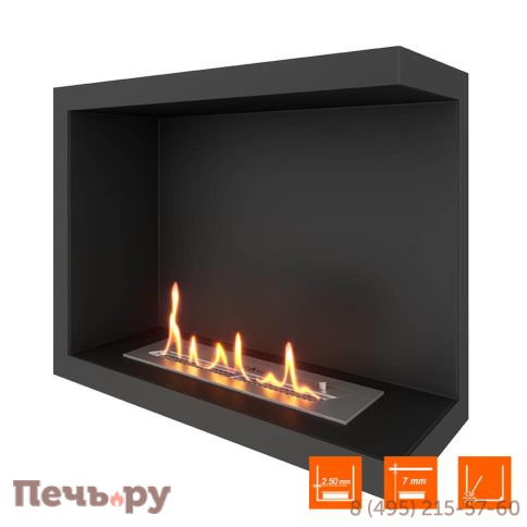 Биокамин угловой SteelHeat Leader 600 фото