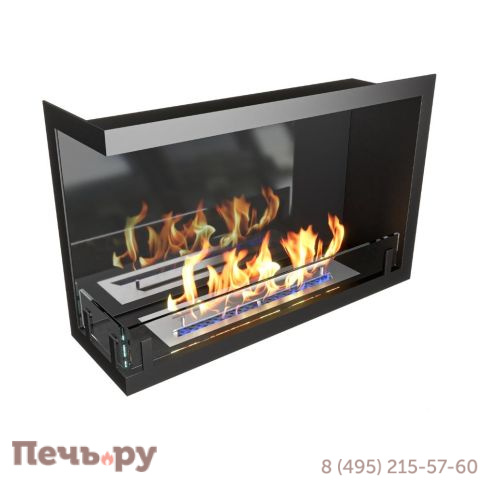 Биокамин угловой ZeFire Standart 700 левый/правый со стемалитом фото