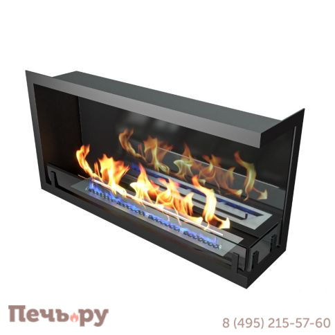 Биокамин угловой ZeFire Standart 900 левый/правый со стемалитом фото 2