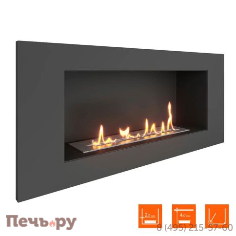 Биокамин в нишу SteelHeat  Long 900 Small фото 2