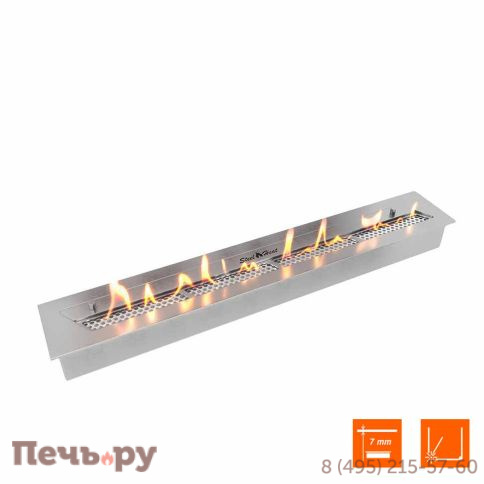 Биокамин в нишу SteelHeat  Long 900 Small фото 6