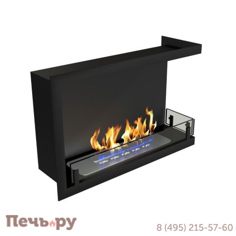 Биокамин ZeFire Contour угловой 700 (Estetic Flame) левый/правый фото 2