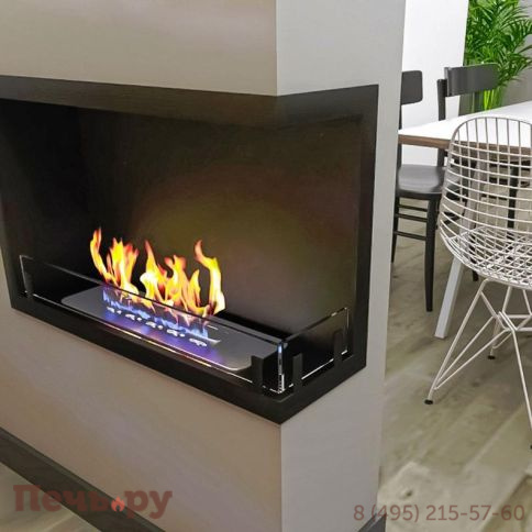 Биокамин ZeFire Contour угловой 700 (Estetic Flame) левый/правый фото 4