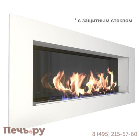 Биокамин ZeFire Elliot белый 1500 со стемалитом фото 3