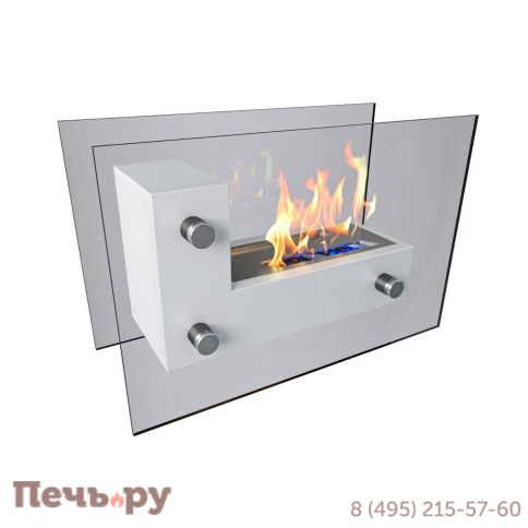 Биокамин ZeFire Fidero 500 черный/белый фото 3