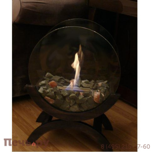 Биокамин ZeFire Iris Mini темный/светлый фото 12